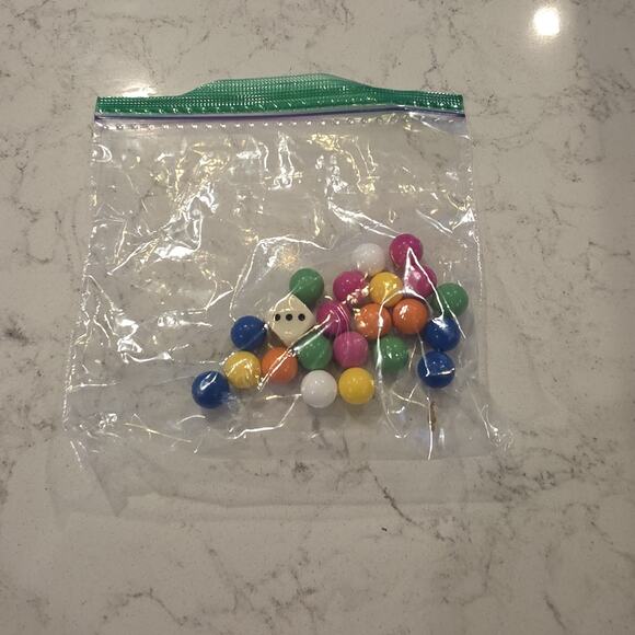 Aggravation Board Game Milton Bradley 1989 Edition Vintage Marbles and Dice - Picture 2 of 3